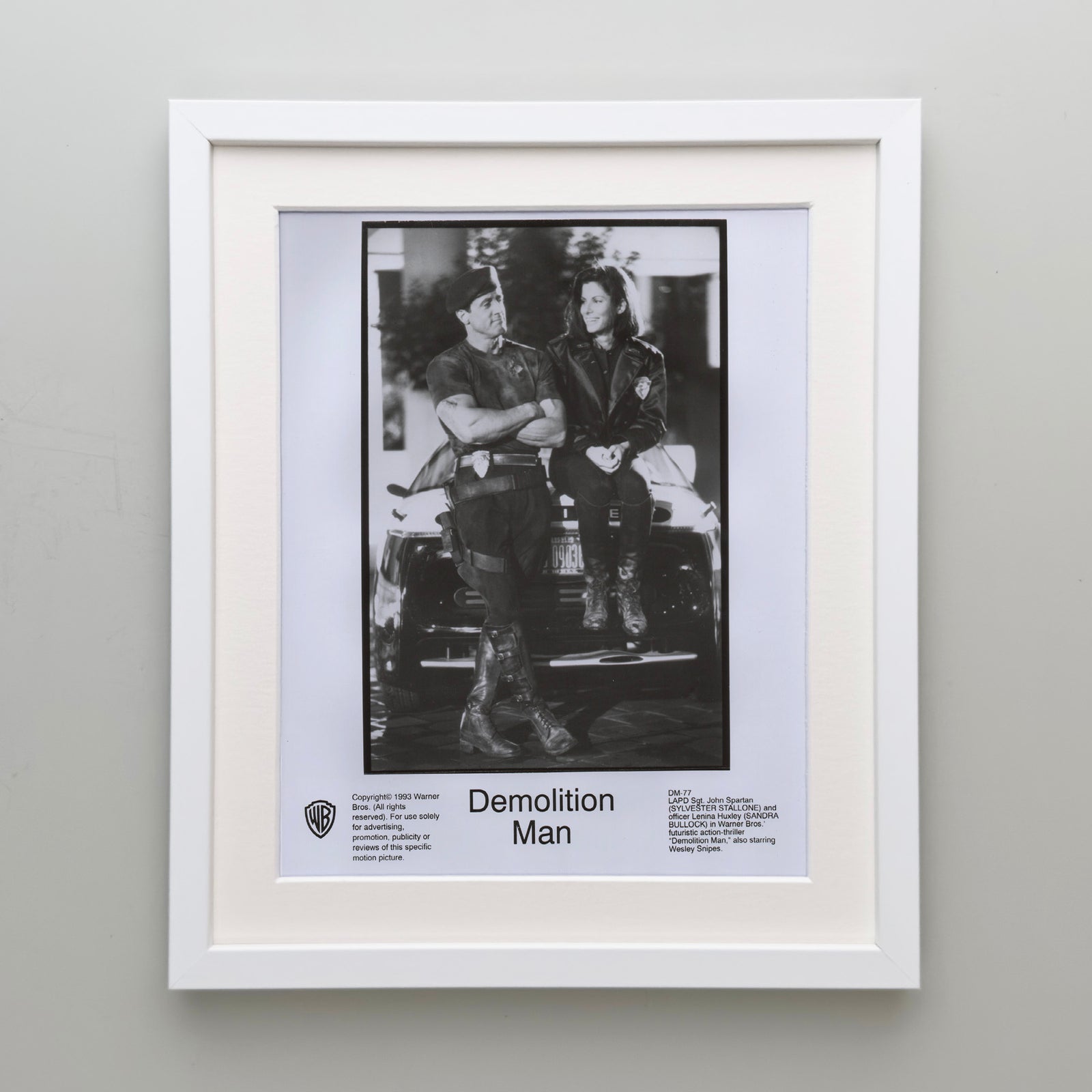 Demolition Man 1993 Film Movie Press Publicity Still Framed