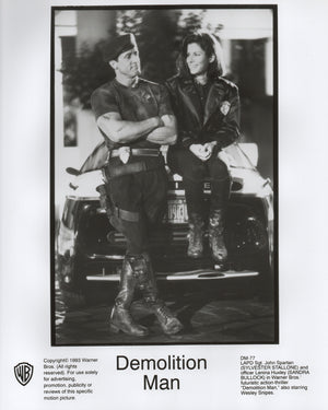 Demolition Man 1993 Film Movie Press Publicity Still Framed