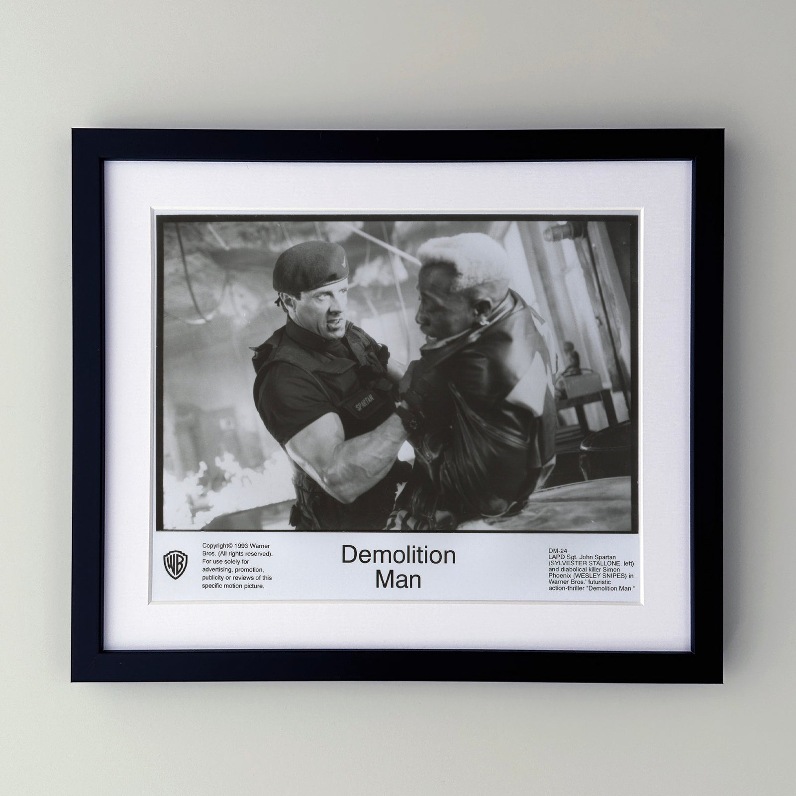 Demolition Man 1993 Film Movie Press Publicity Still Framed