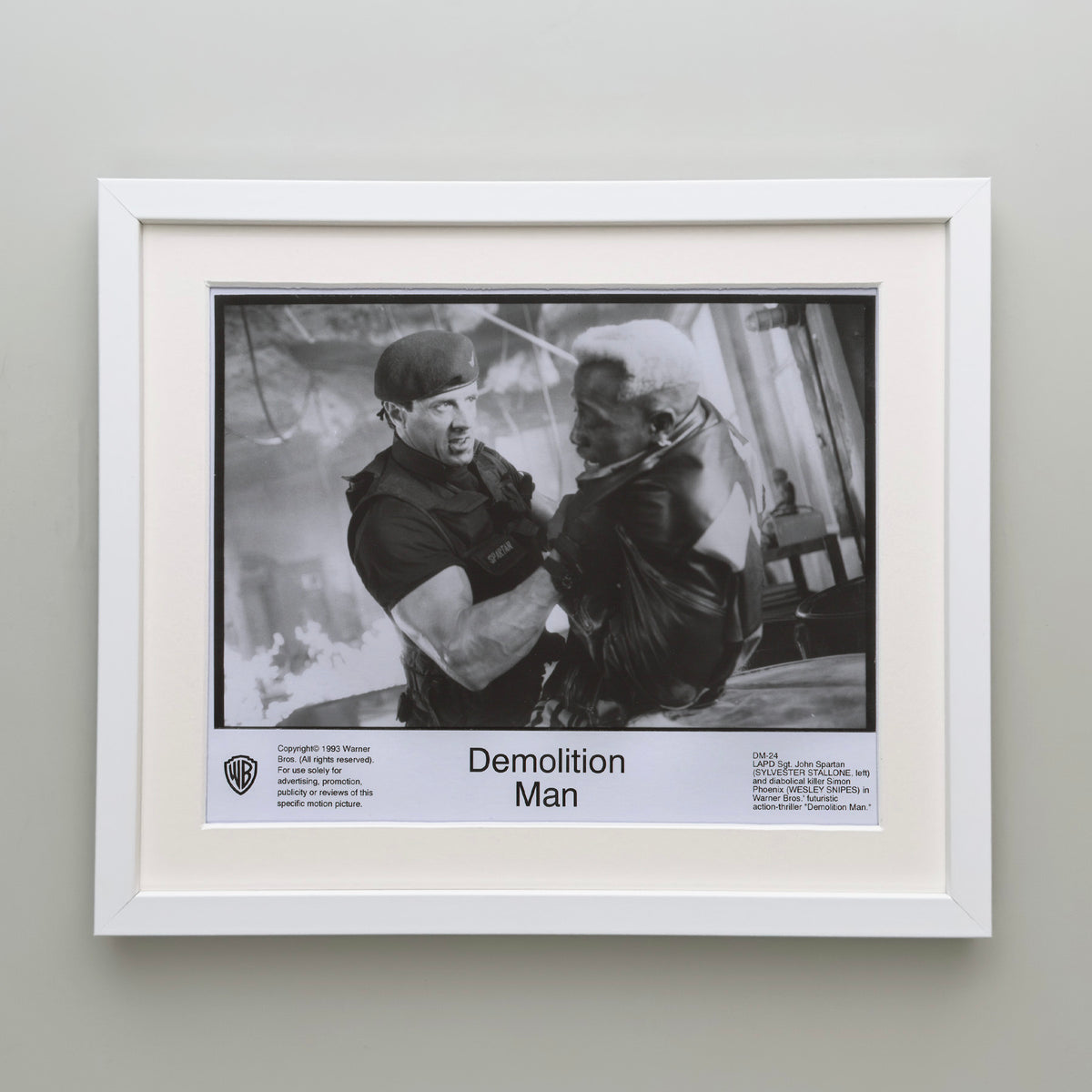 Demolition Man 1993 Film Movie Press Publicity Still Framed