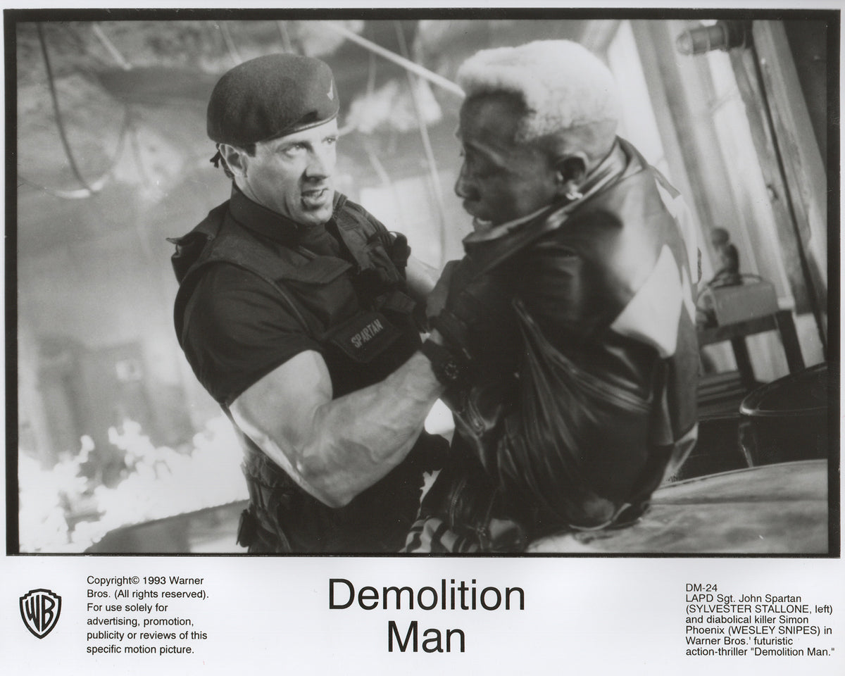 Demolition Man 1993 Film Movie Press Publicity Still Framed