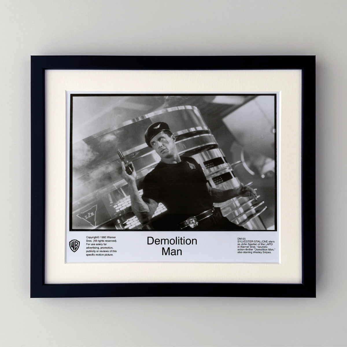 Demolition Man 1993 Film Movie Press Publicity Still Framed