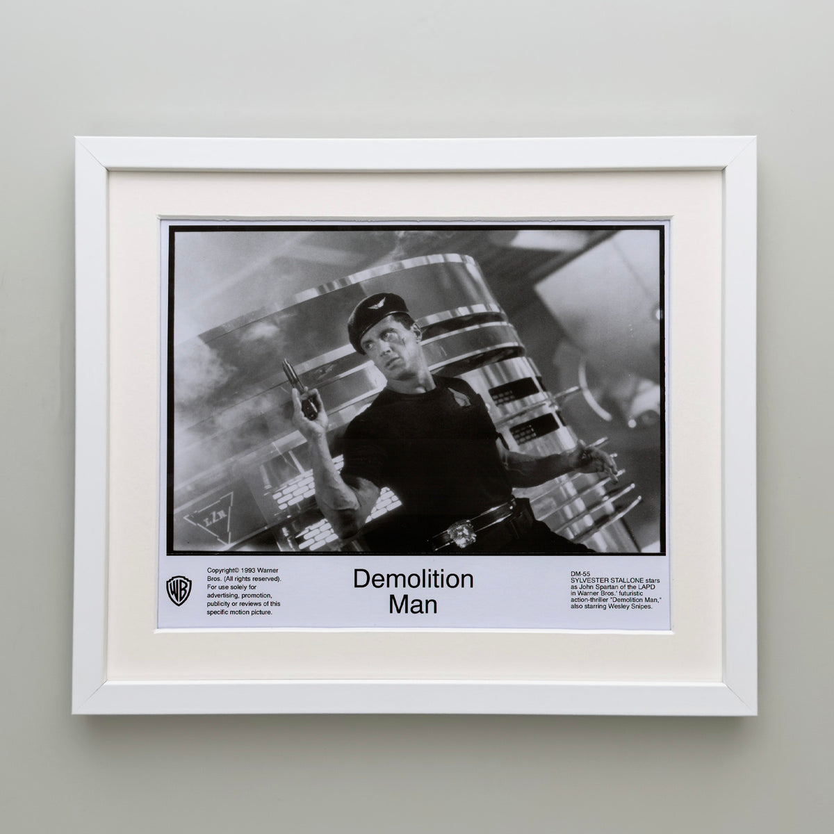 Demolition Man 1993 Film Movie Press Publicity Still Framed