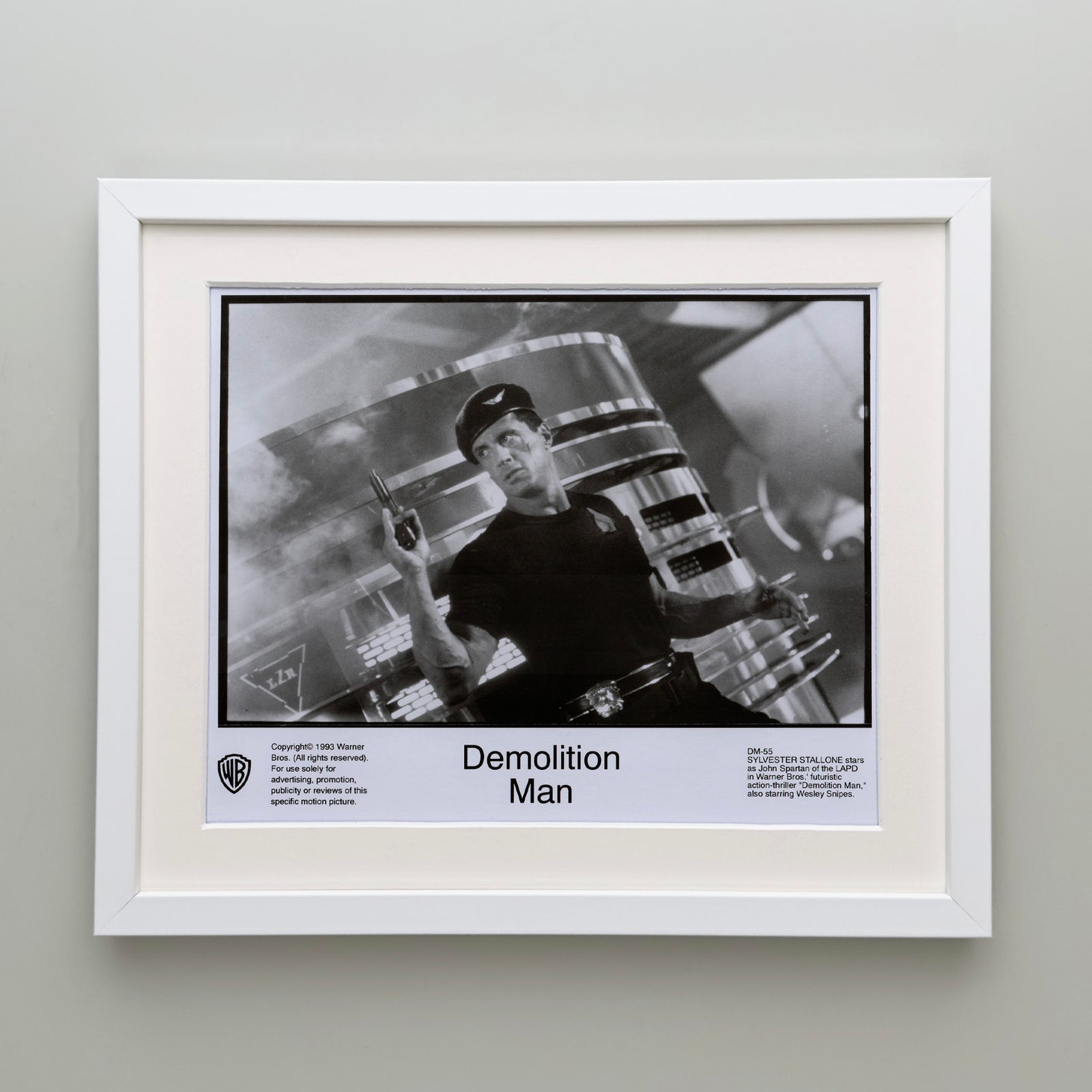 Demolition Man 1993 Film Movie Press Publicity Still Framed