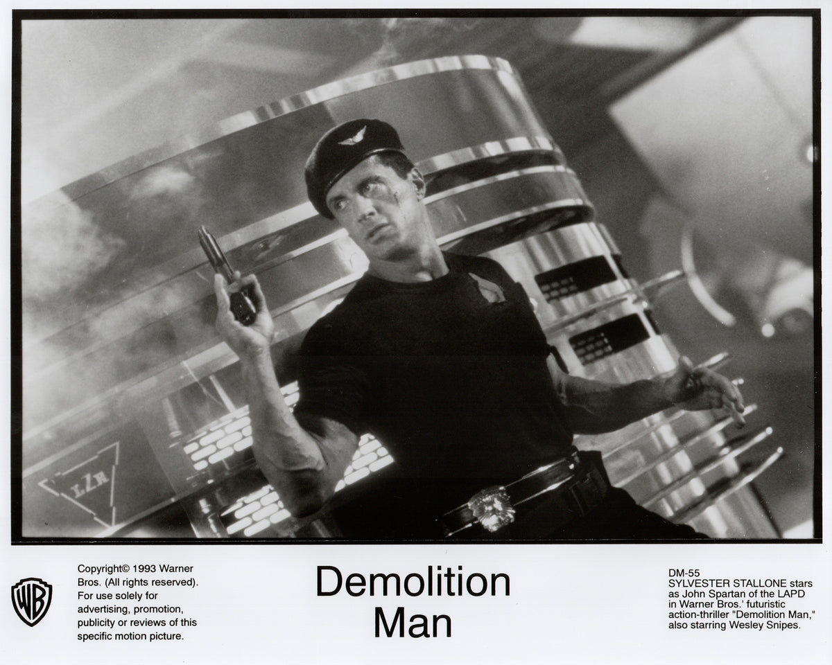 Demolition Man 1993 Film Movie Press Publicity Still Framed