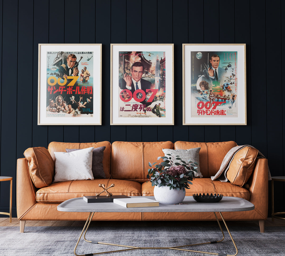 Diamonds are Forever 1971 Original Japanese B2 Film Movie Poster James Bond
