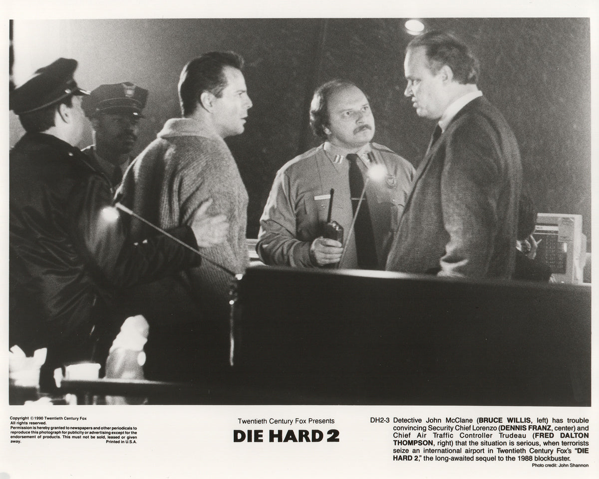 Die Hard 2 1990 Film Movie Press Publicity Still Framed