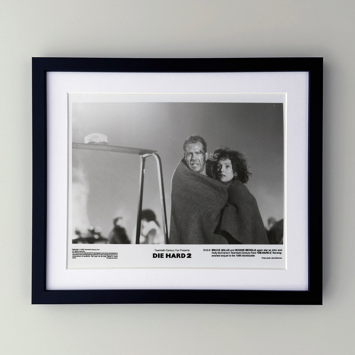 Die Hard 2 1990 Film Movie Press Publicity Still Framed