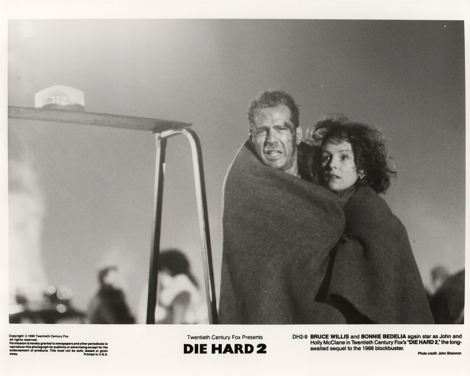 Die Hard 2 1990 Film Movie Press Publicity Still Framed