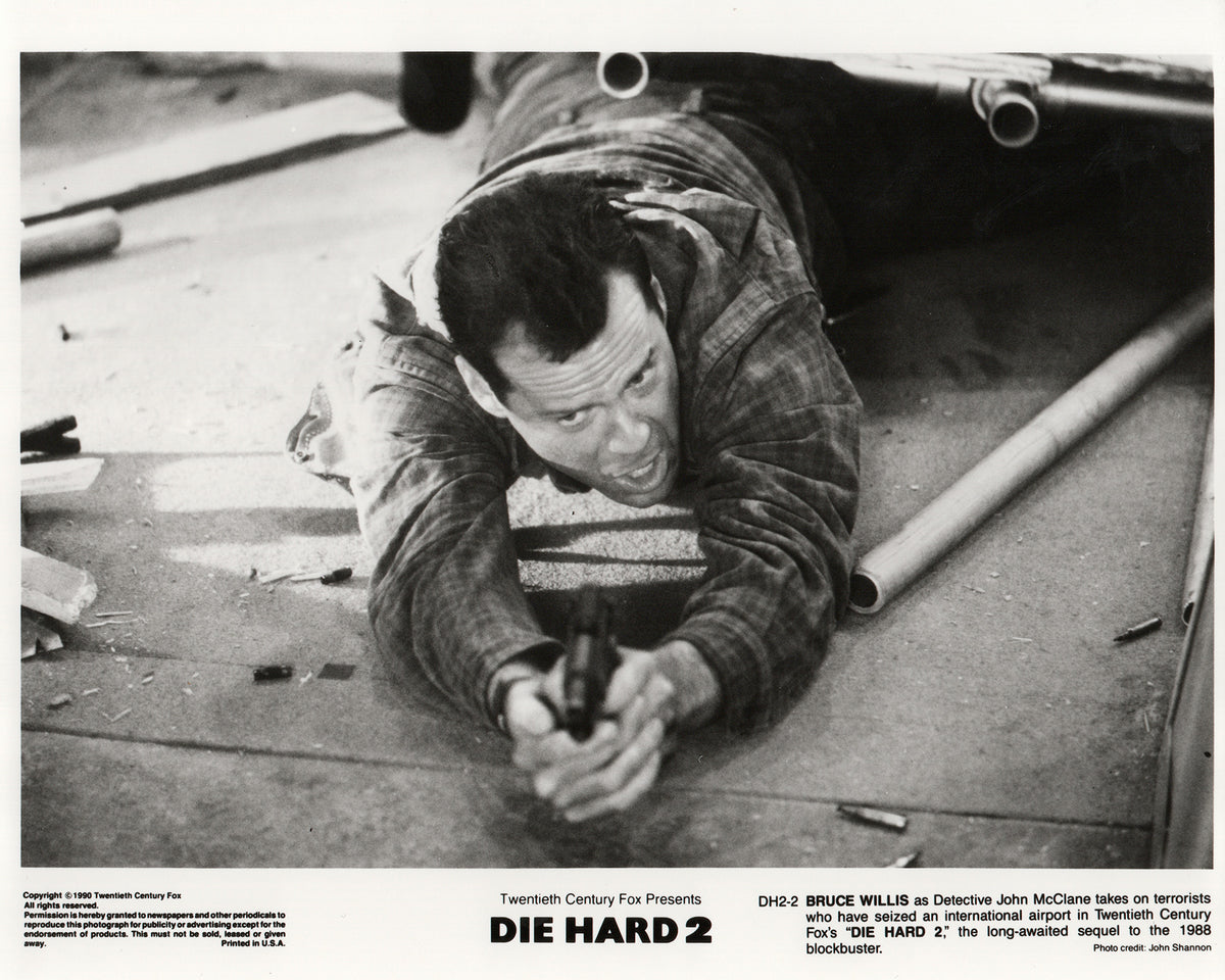 Die Hard 2 1990 Film Movie Press Publicity Still Framed