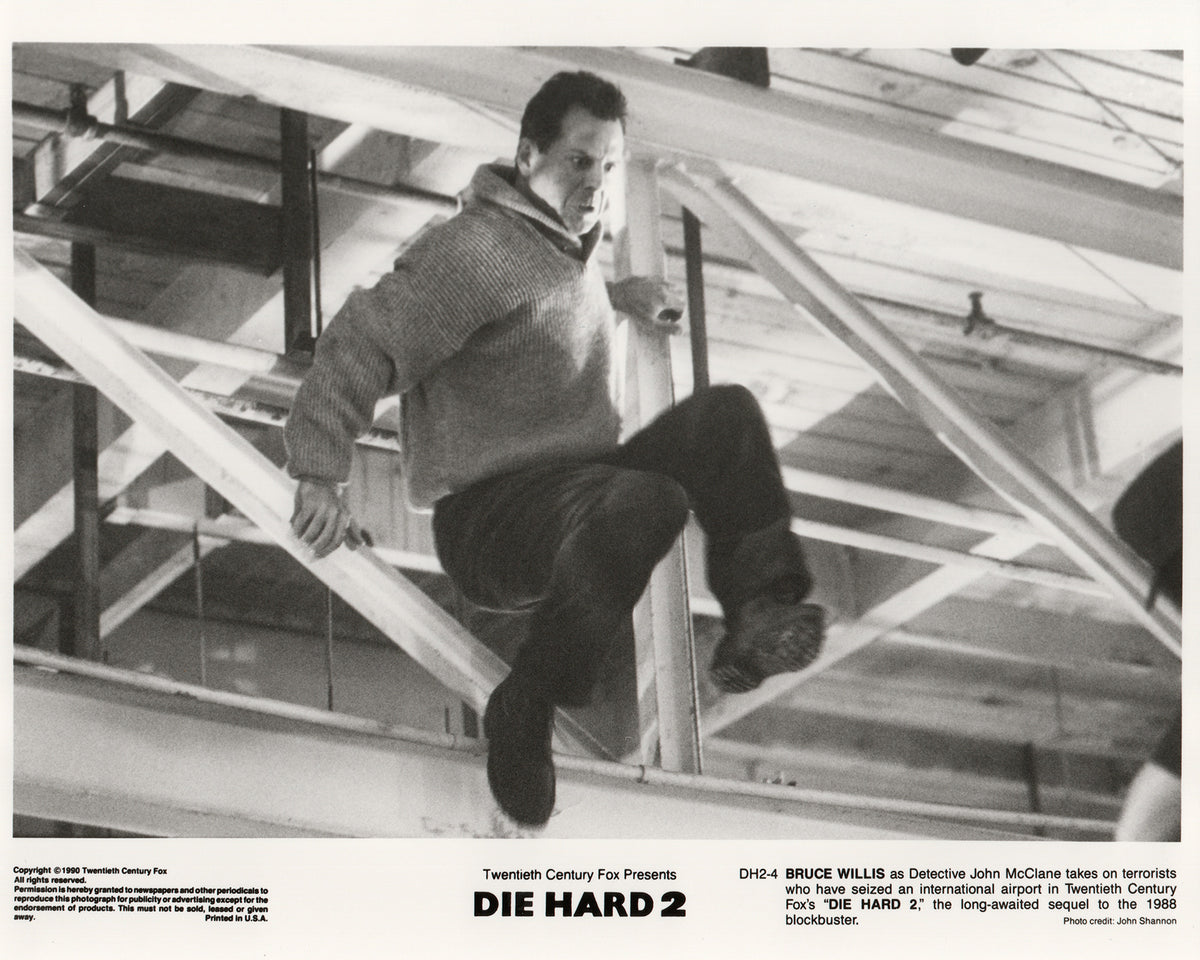 Die Hard 2 1990 Film Movie Press Publicity Still Framed