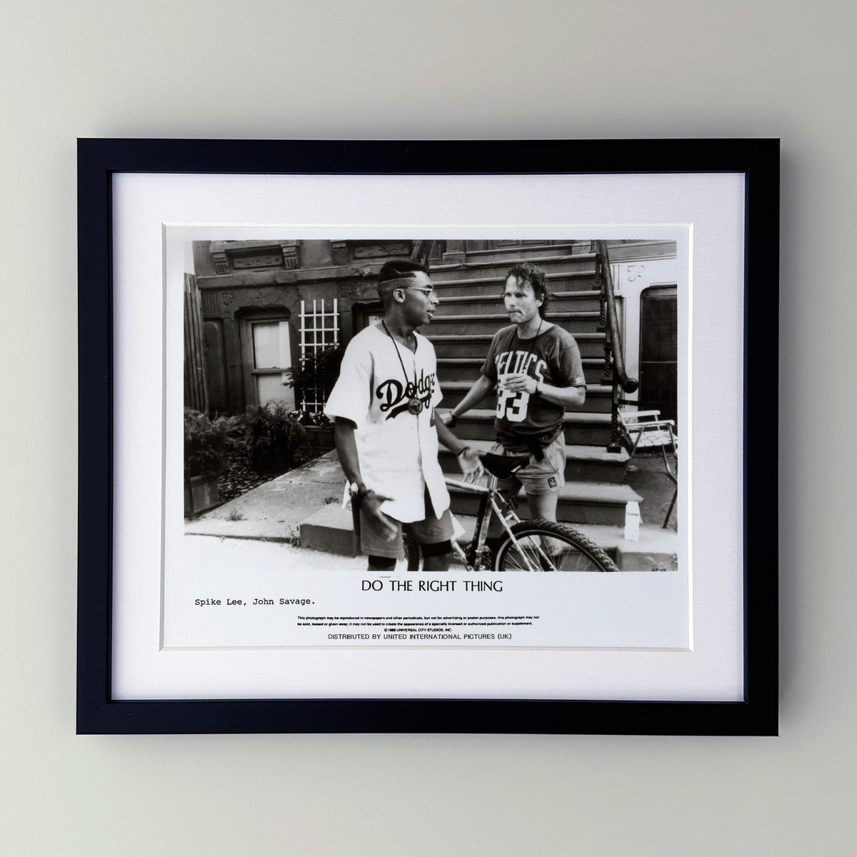 Do The Right Thing 1989 Press Publicity Film Movie Still - Framed