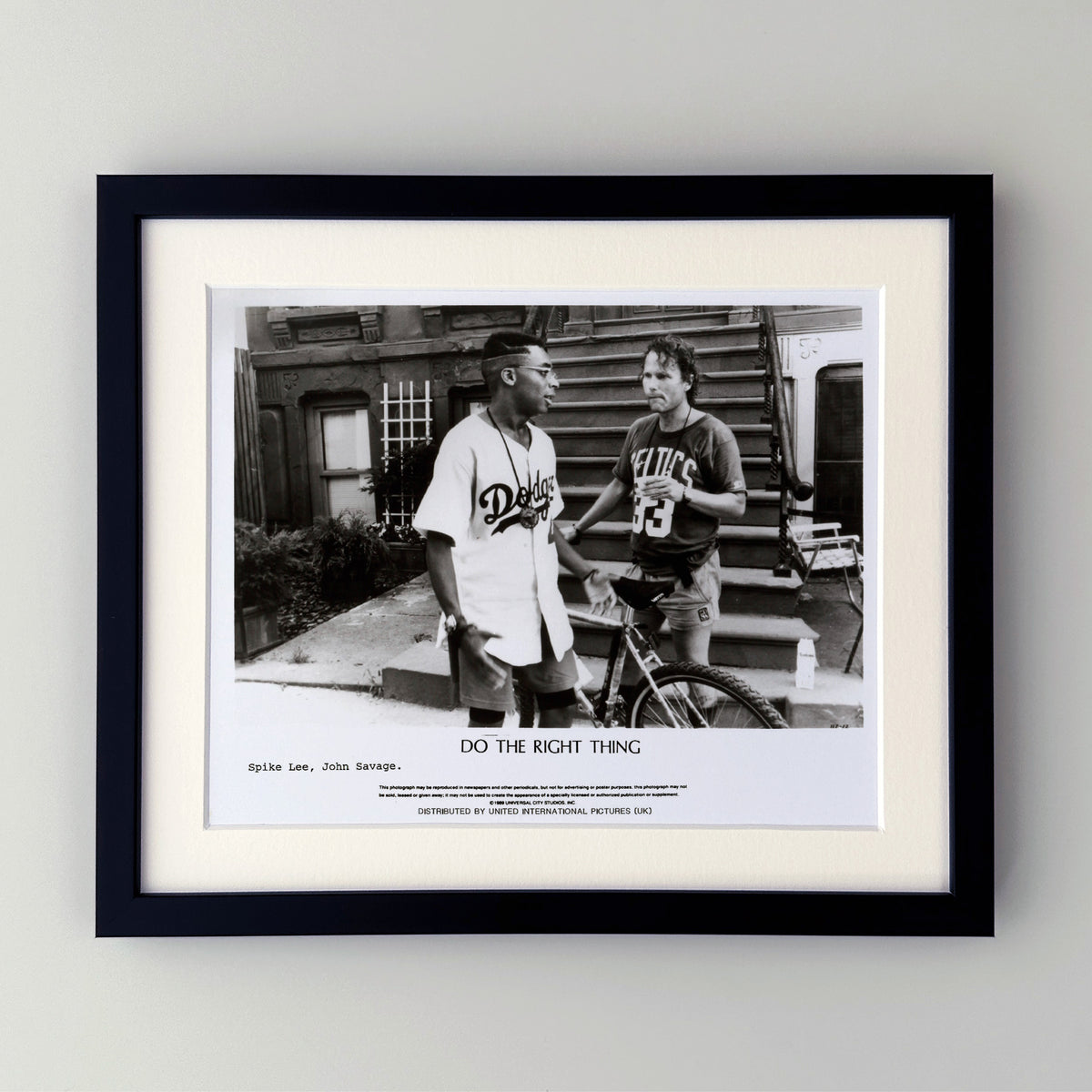 Do The Right Thing 1989 Press Publicity Film Movie Still - Framed