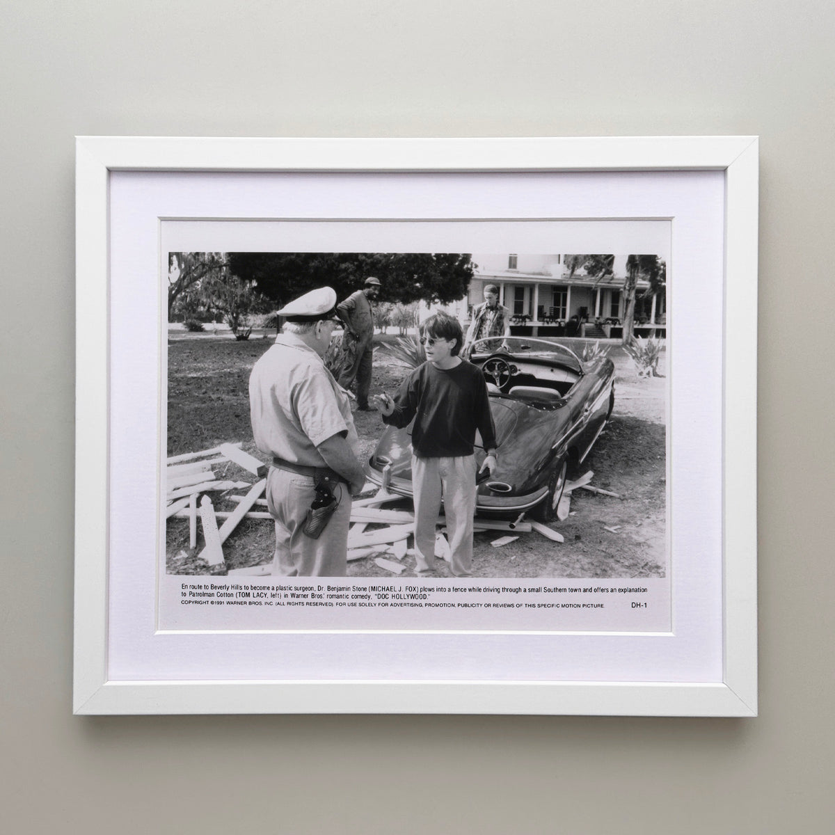 Doc Hollywood 1991 Film Movie Press Publicity Still Framed