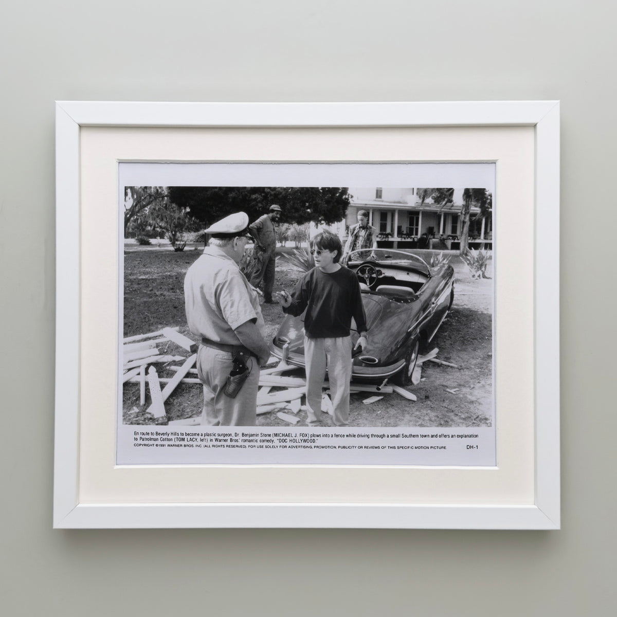 Doc Hollywood 1991 Film Movie Press Publicity Still Framed