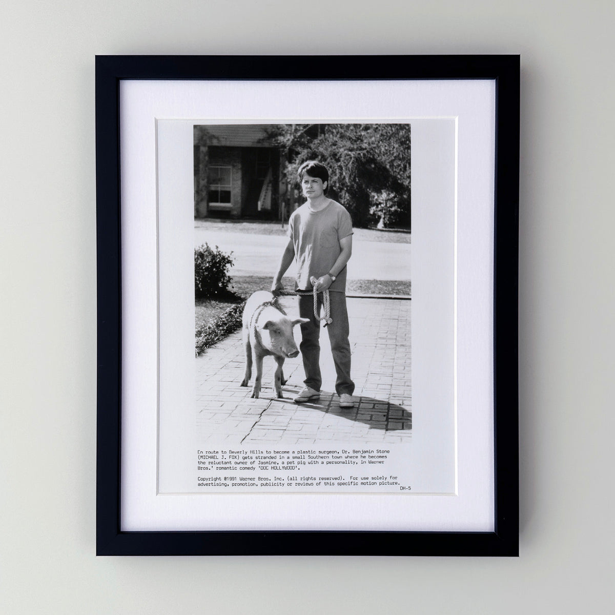Doc Hollywood 1991 Film Movie Press Publicity Still Framed