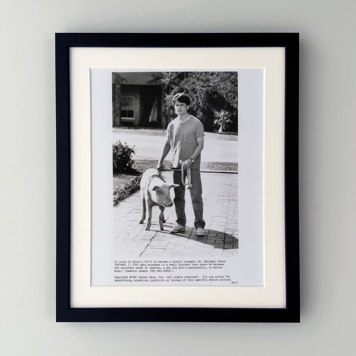 Doc Hollywood 1991 Film Movie Press Publicity Still Framed