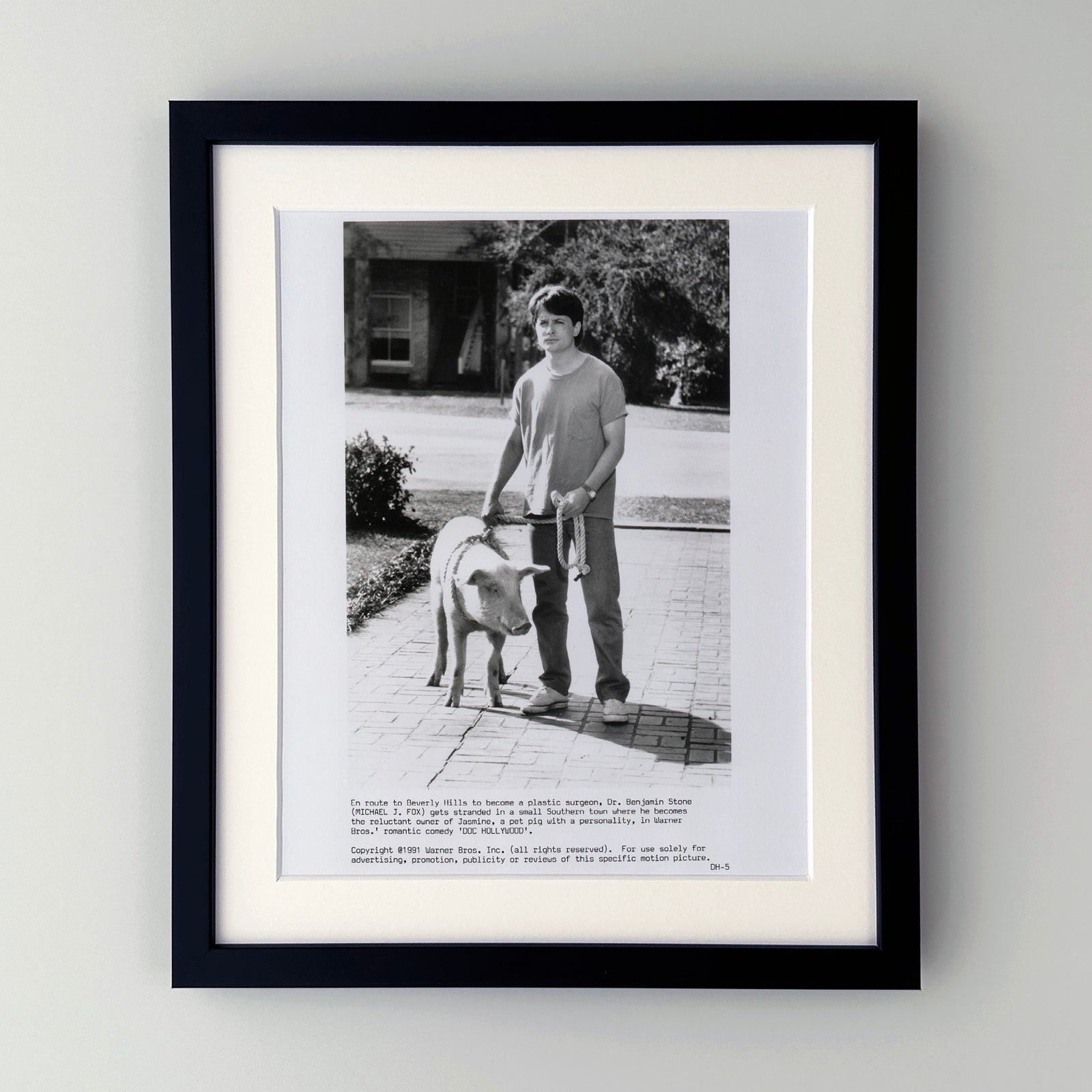 Doc Hollywood 1991 Film Movie Press Publicity Still Framed