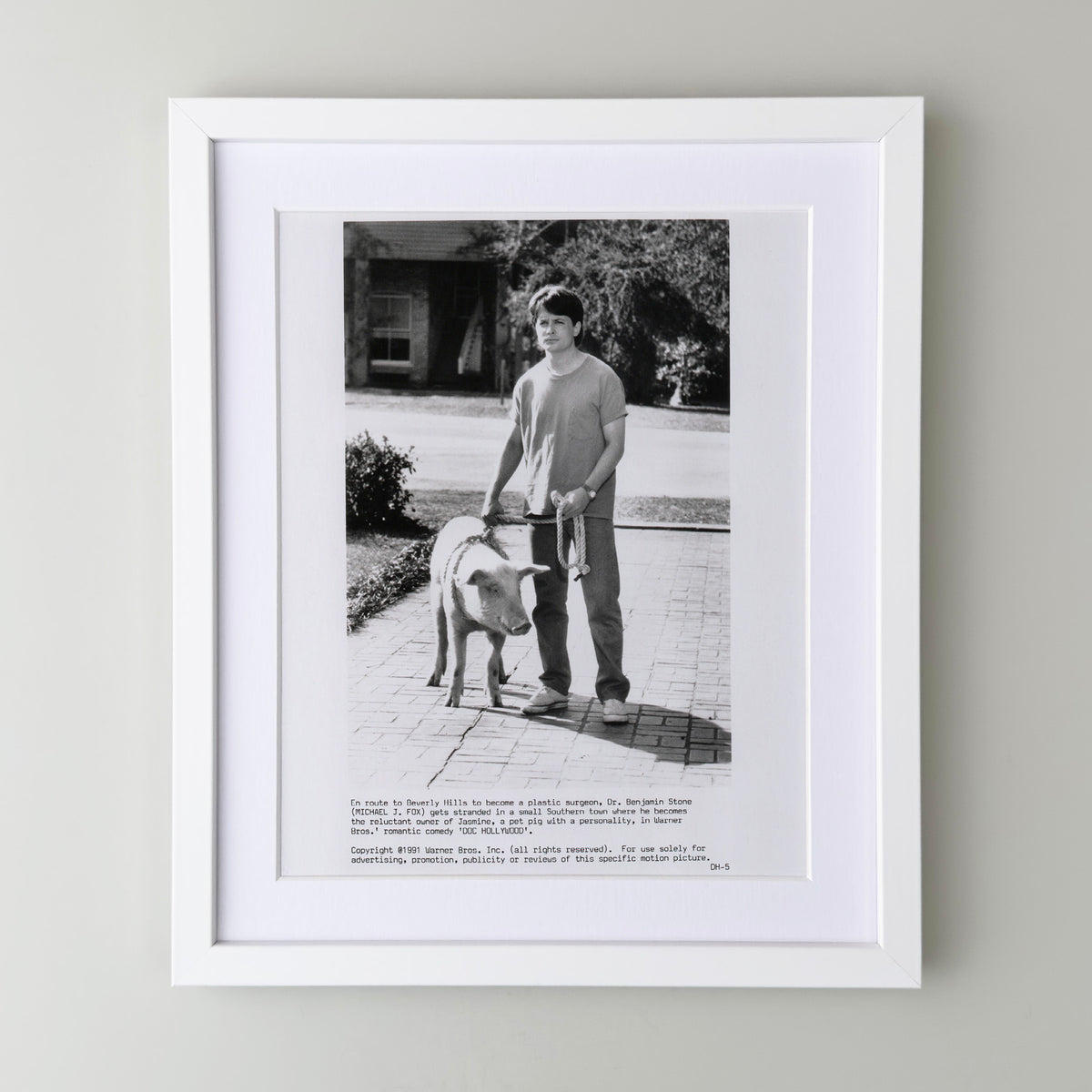 Doc Hollywood 1991 Film Movie Press Publicity Still Framed