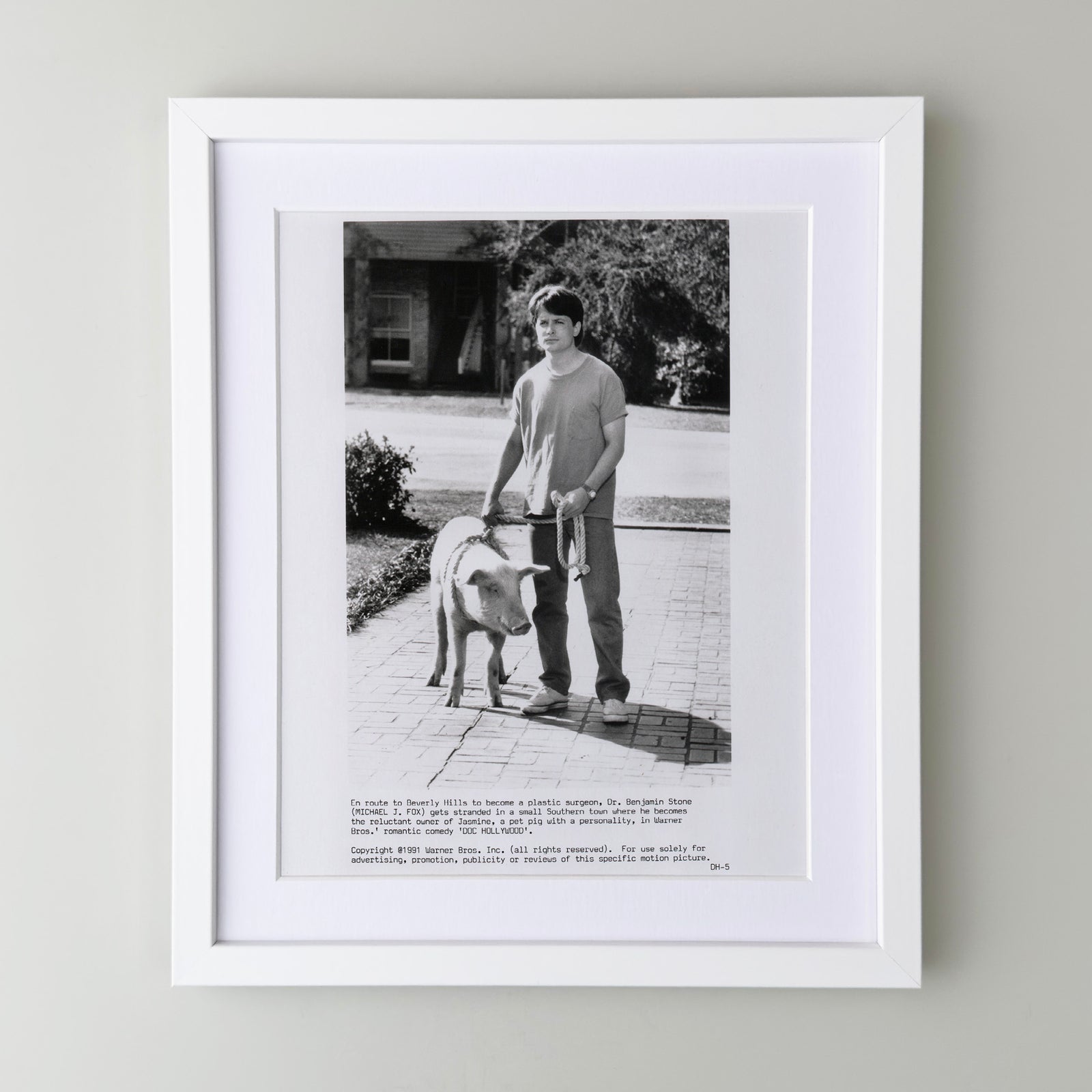 Doc Hollywood 1991 Film Movie Press Publicity Still Framed