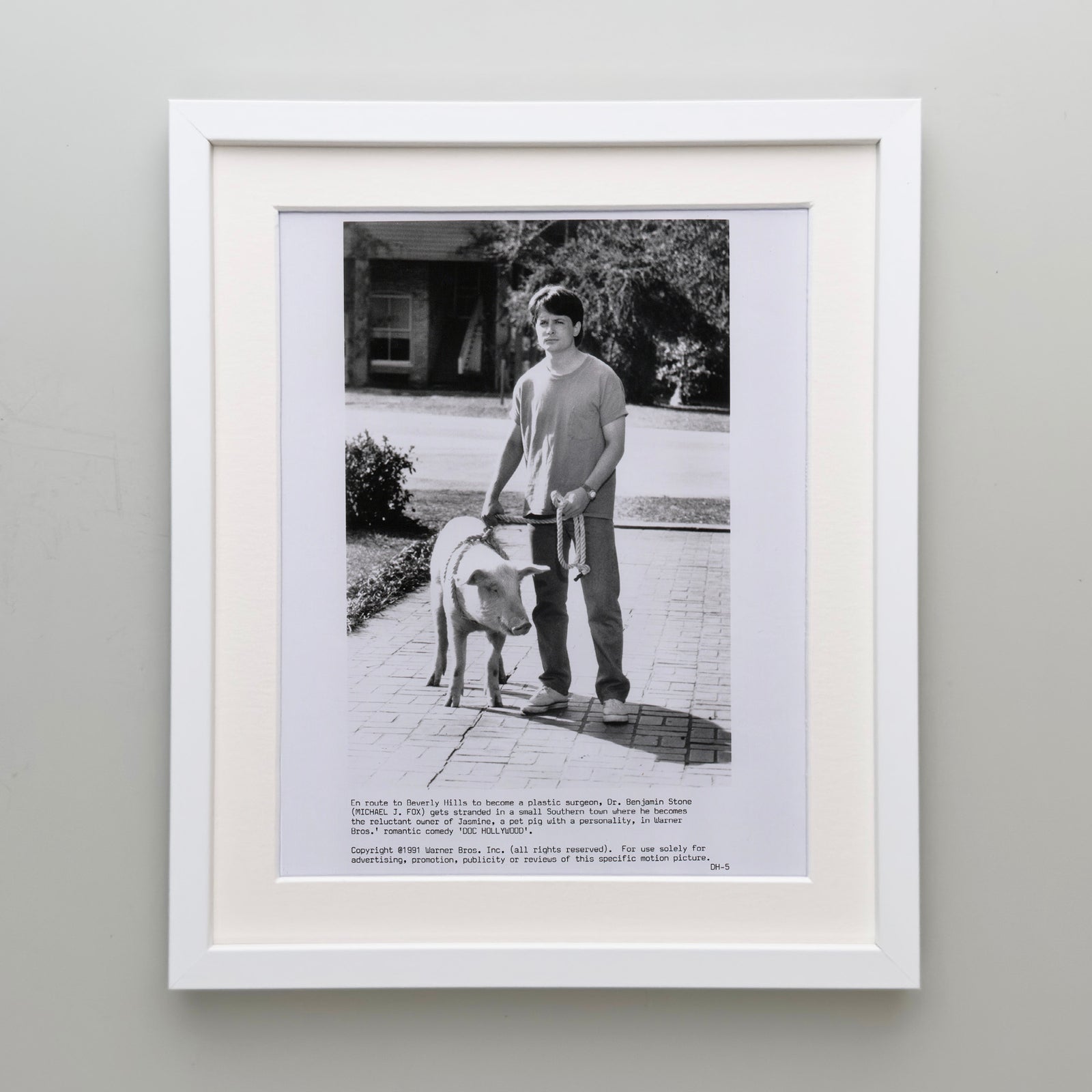 Doc Hollywood 1991 Film Movie Press Publicity Still Framed