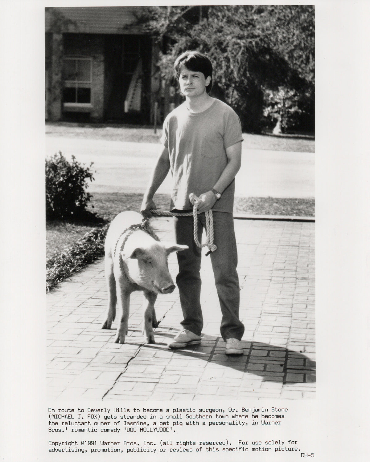Doc Hollywood 1991 Film Movie Press Publicity Still Framed