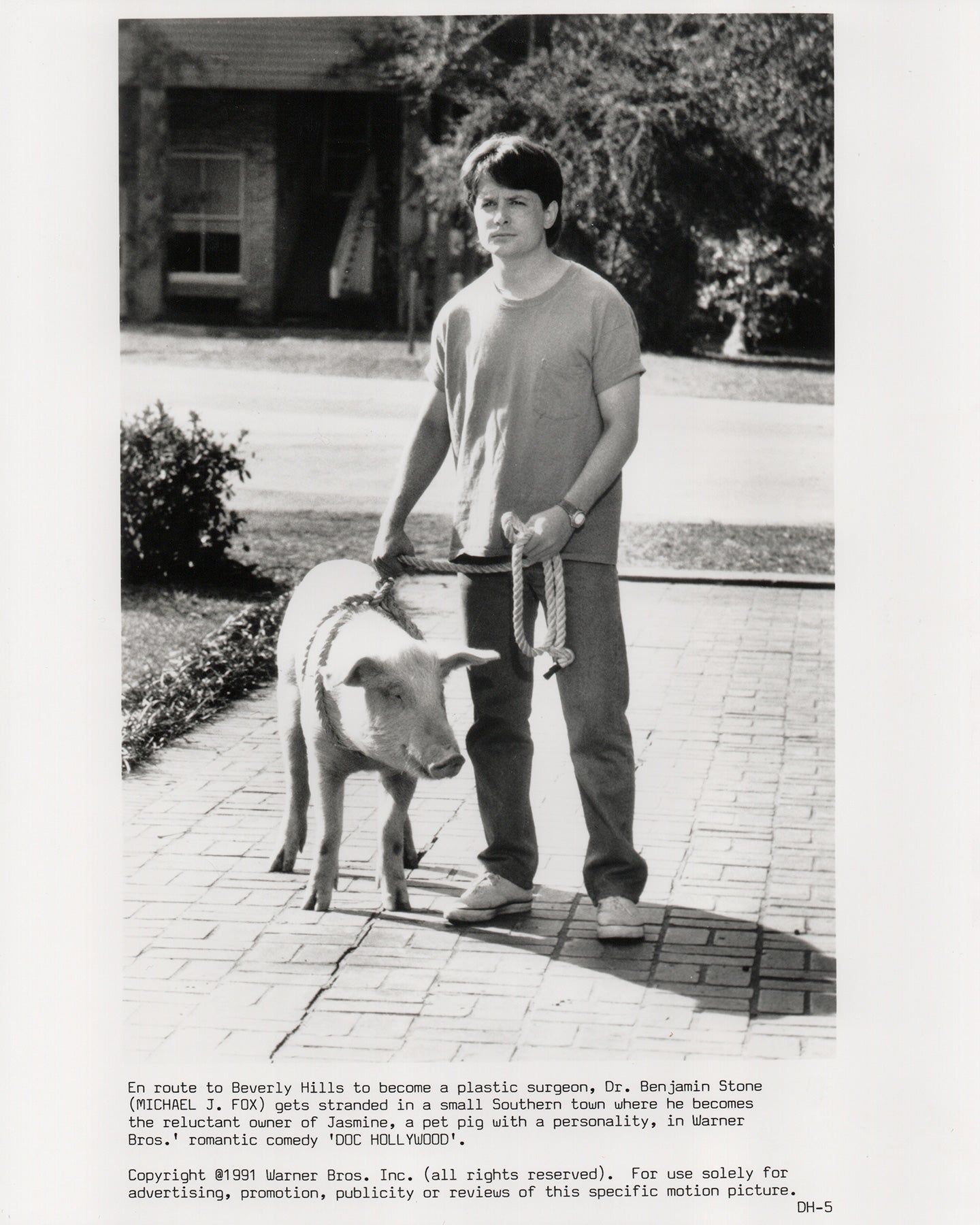 Doc Hollywood 1991 Film Movie Press Publicity Still Framed