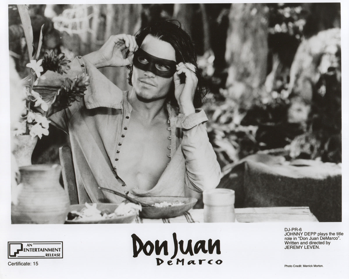 Don Juan DeMarco 1994 Publicity Film Movie Press Still Framed