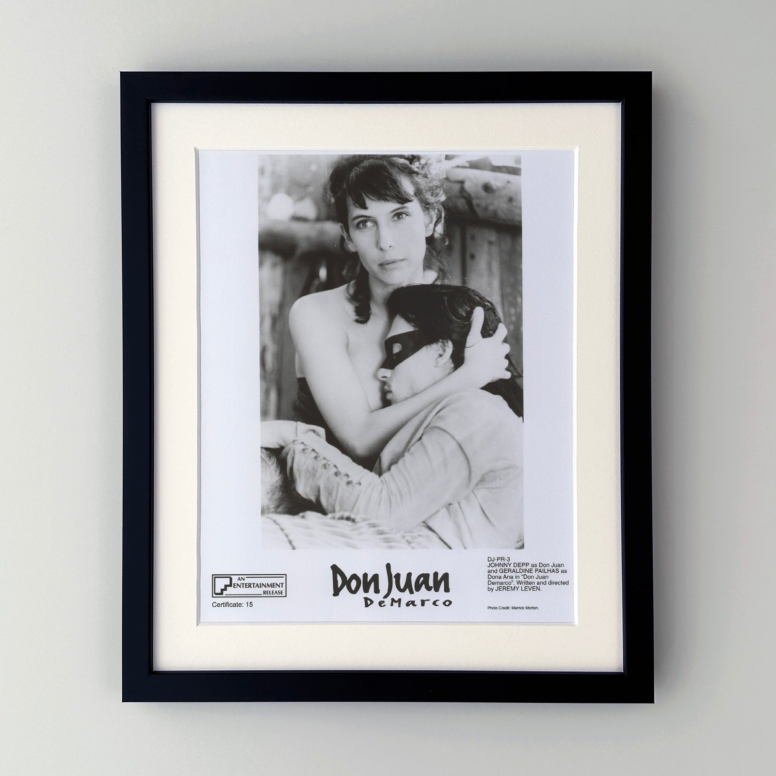 Don Juan DeMarco 1994 Publicity Film Movie Press Still Framed
