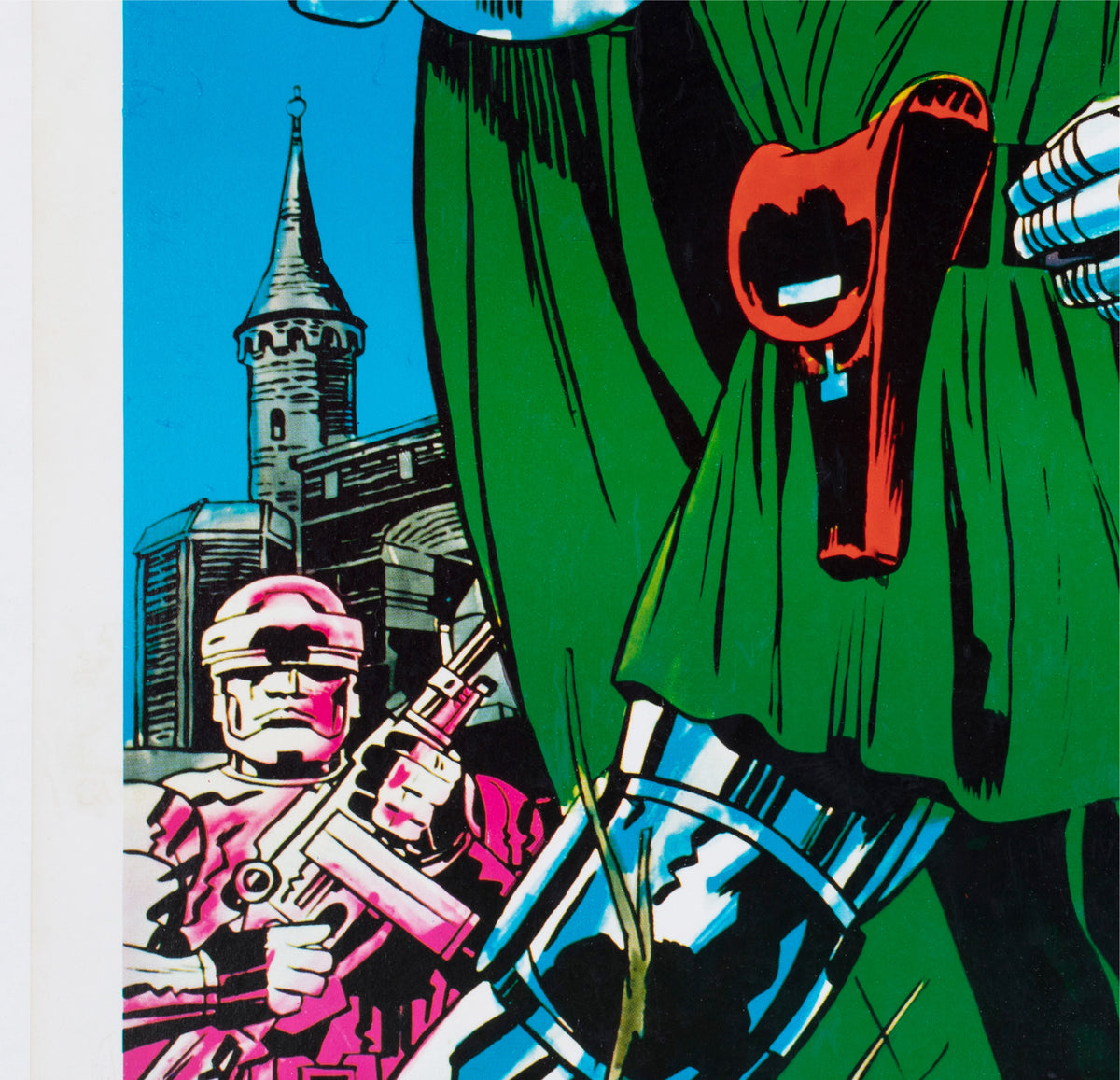 Dr Doom 1970 Marvel Poster, Jack Kirby