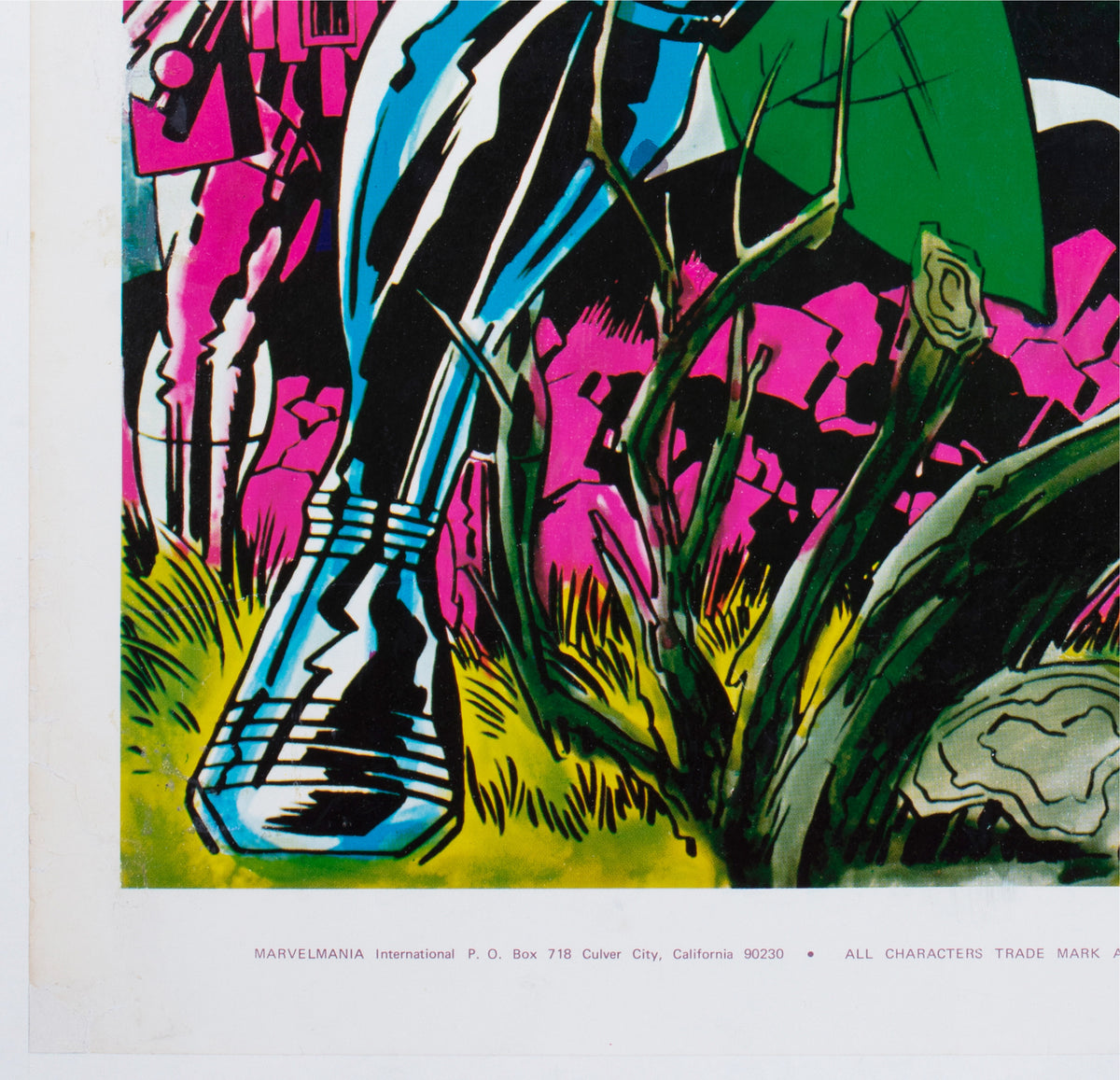 Dr Doom 1970 Marvel Poster, Jack Kirby