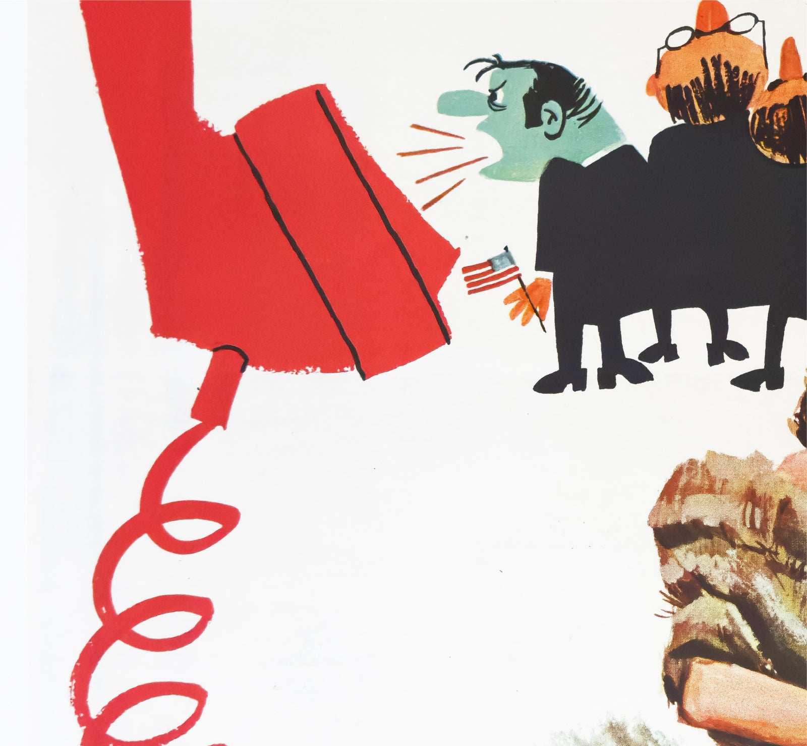 Dr Strangelove 1964 Spanish 1 Sheet Film Poster - detail