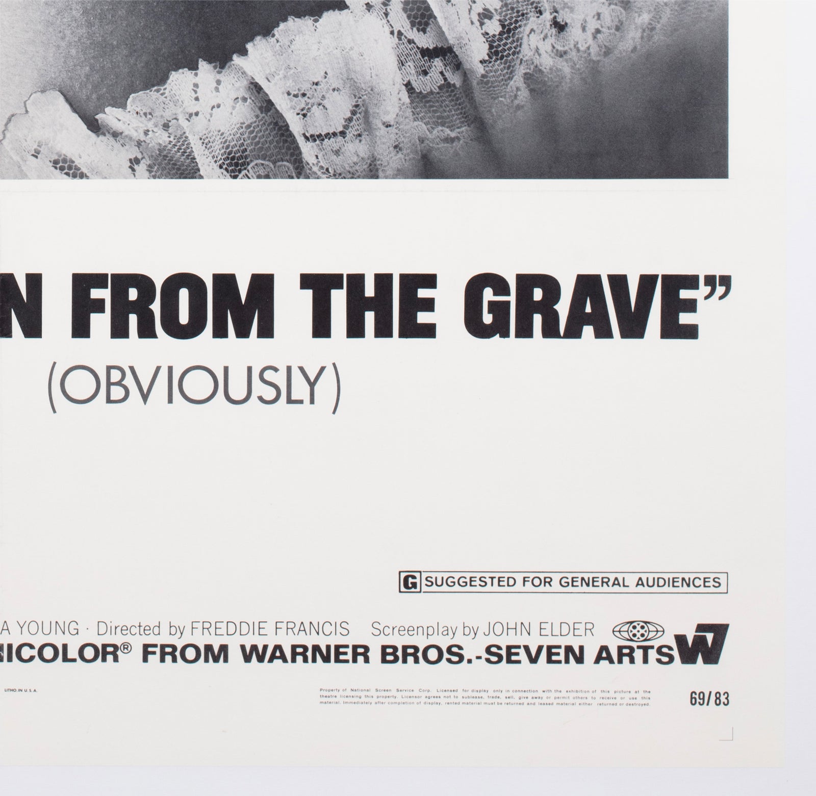 Dirty Dancing 1989 Polish B1 Film Poster Mieczyslaw Wasilewski - detail