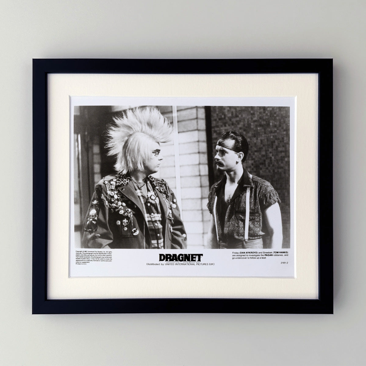 Dragnet (1987) Publicity Film Still - Framed