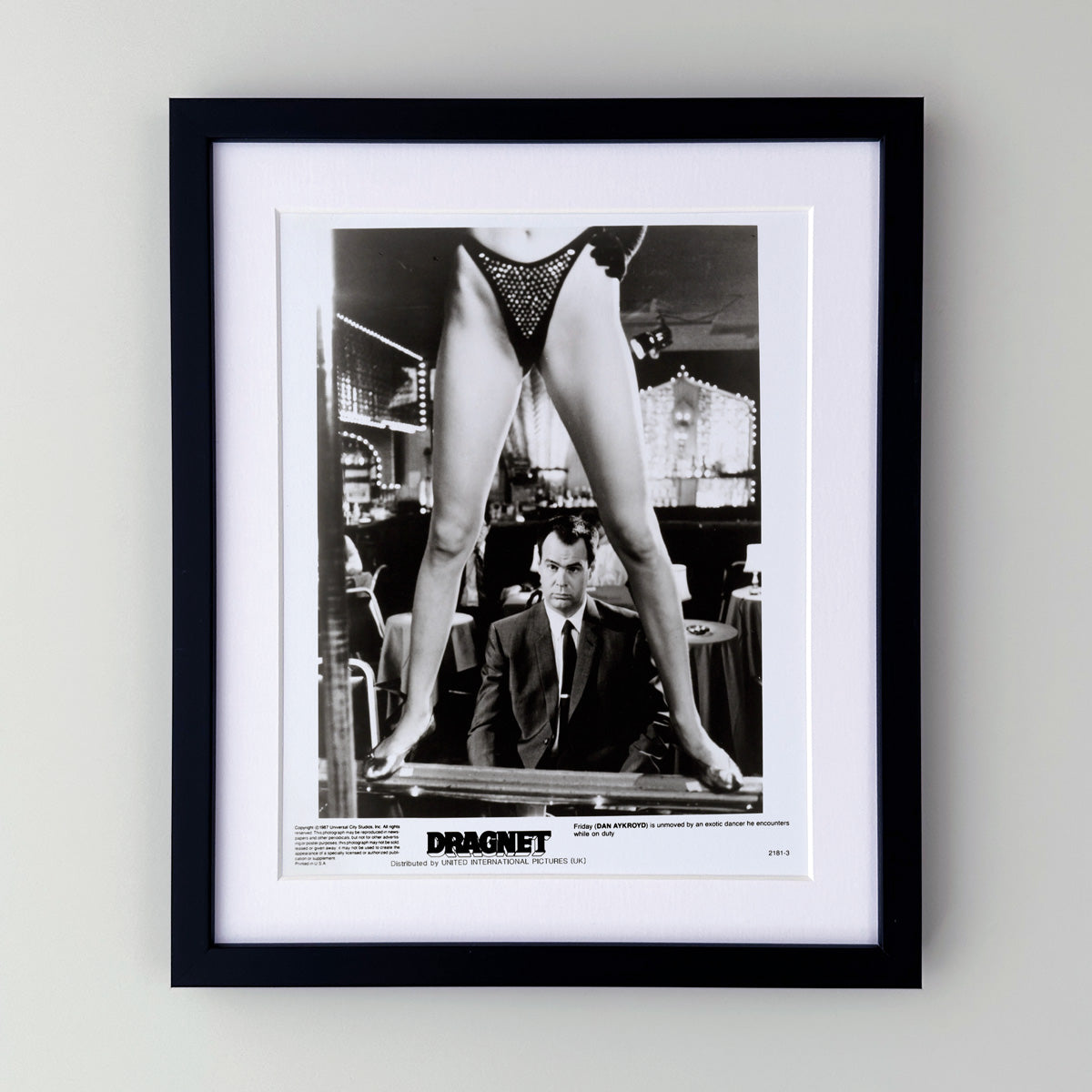 Dragnet (1987) Publicity Film Still - Framed