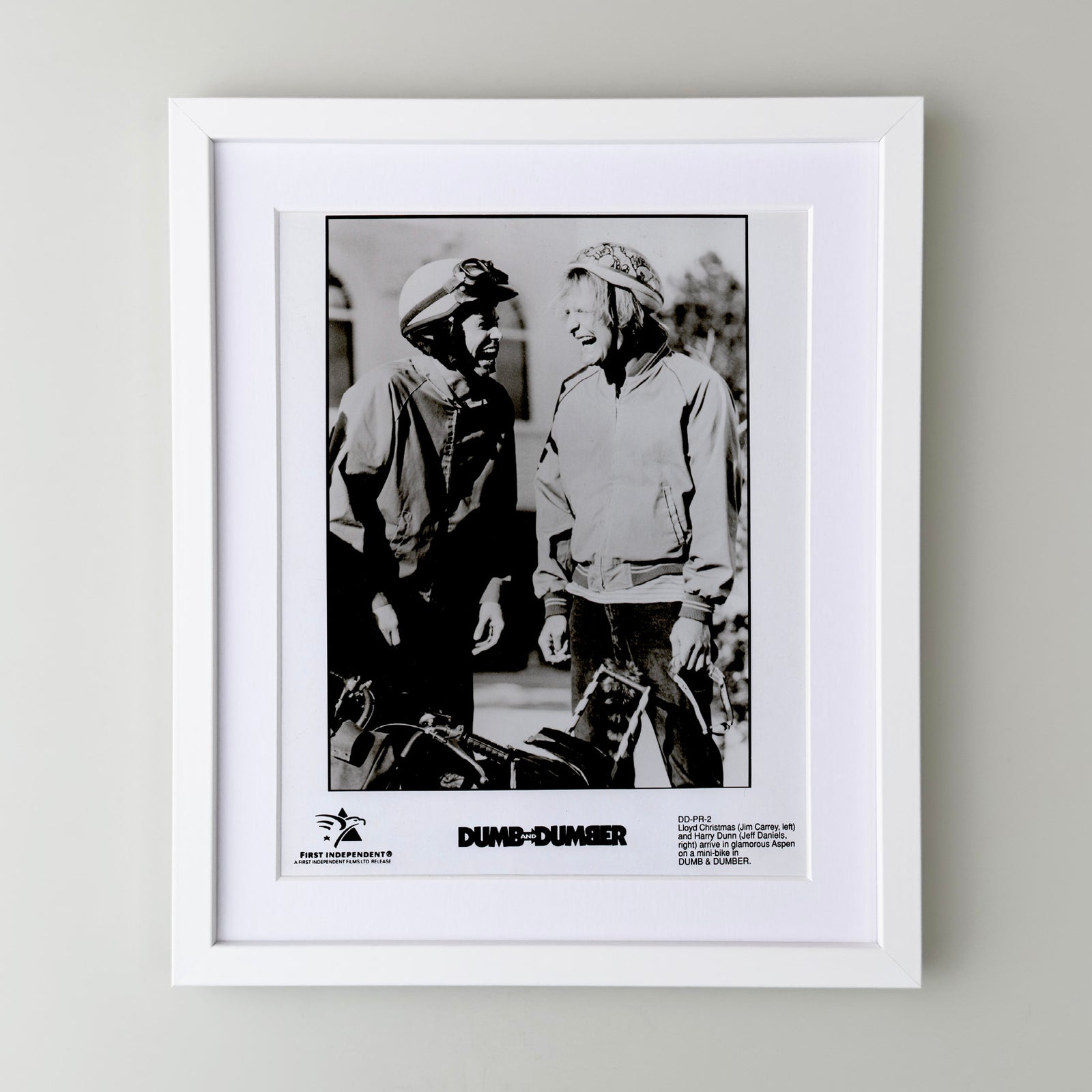 Dumb and Dumber 1994 Film Movie Press Publicity Still Framed