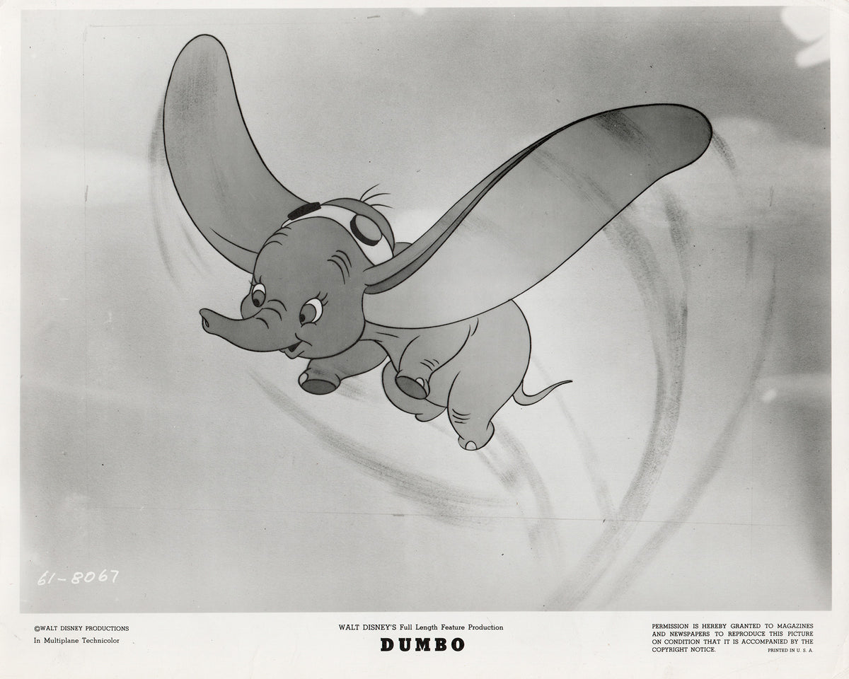 Dumbo 1941 Film Movie Press Publicity Still Framed