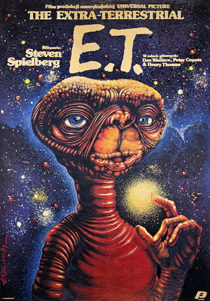 ET 1984 Polish B1 Film Poster Jakub Erol