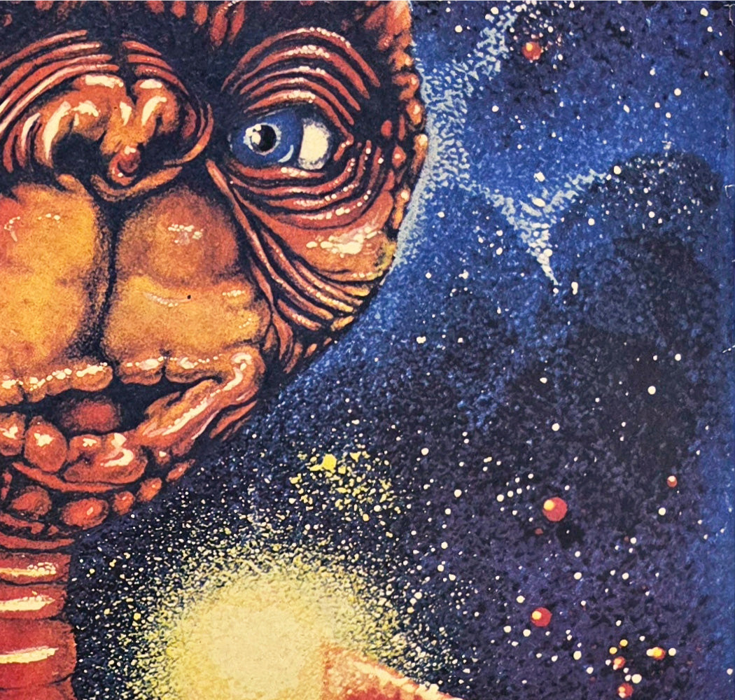 ET 1984 Polish B1 Film Poster Jakub Erol - detail
