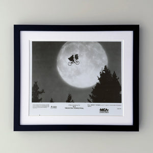 ET The Extra Terrestrial 1982 Film Movie Press Publicity Still Framed