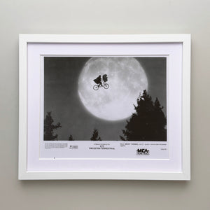 ET The Extra Terrestrial 1982 Film Movie Press Publicity Still Framed