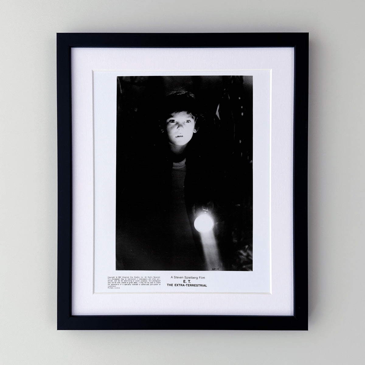 E.T. the Extra-Terrestrial (1982) Publicity Press Film Movie Still Photo - Framed