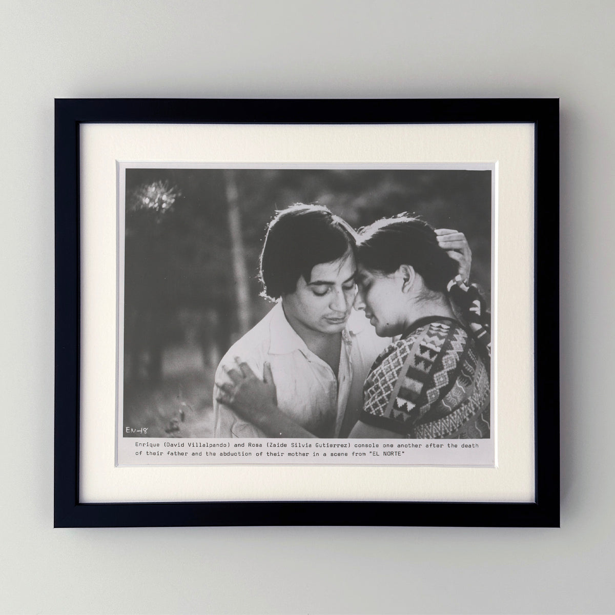 El Norte 1983 Film Movie Press Publicity Still Framed