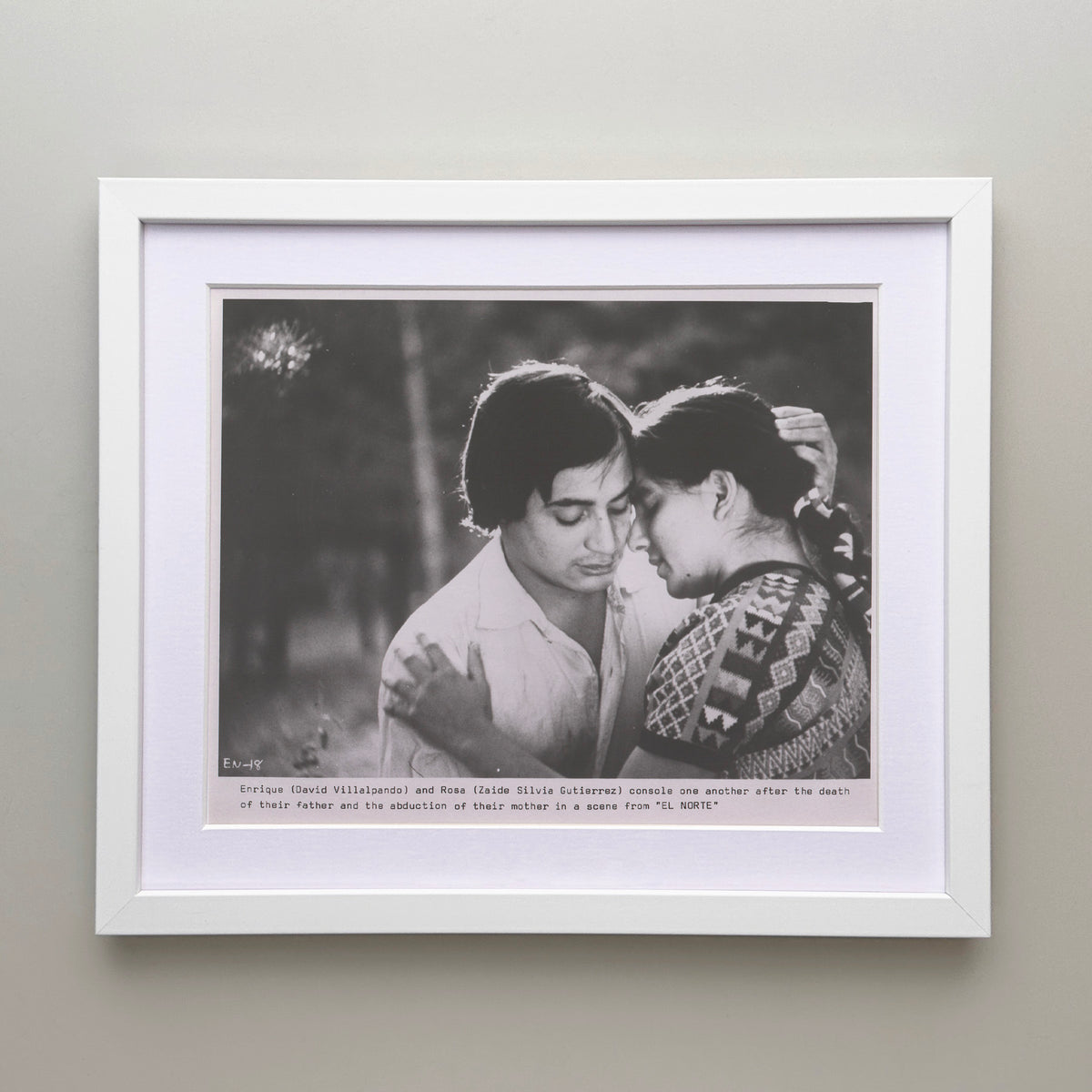 El Norte 1983 Film Movie Press Publicity Still Framed
