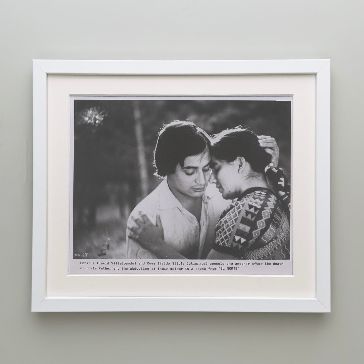 El Norte 1983 Film Movie Press Publicity Still Framed