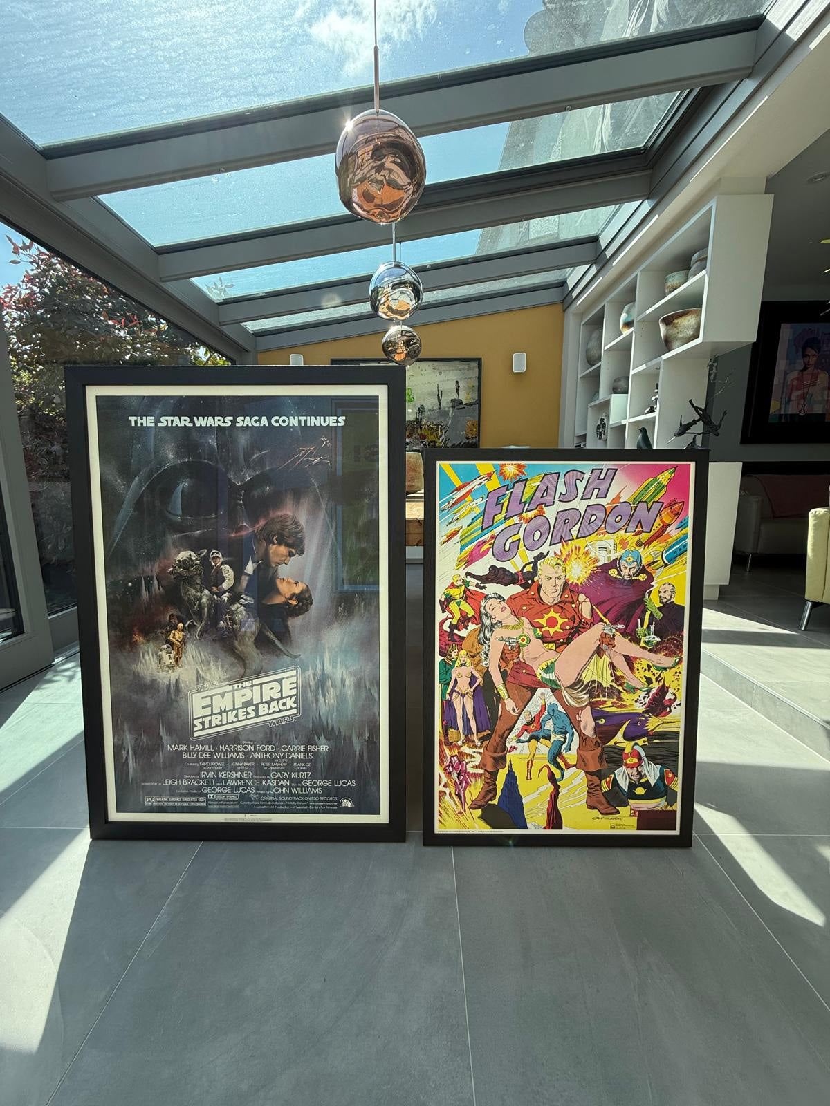 Empire Strikes Back and Flash Gordon Vintage Posters