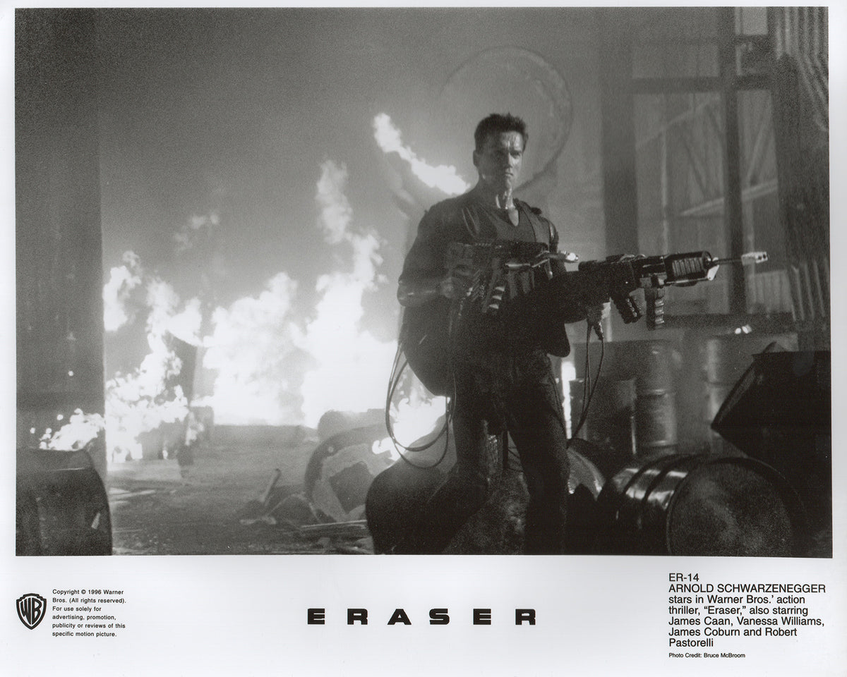 Eraser 1996 Film Movie Press Publicity Still Framed