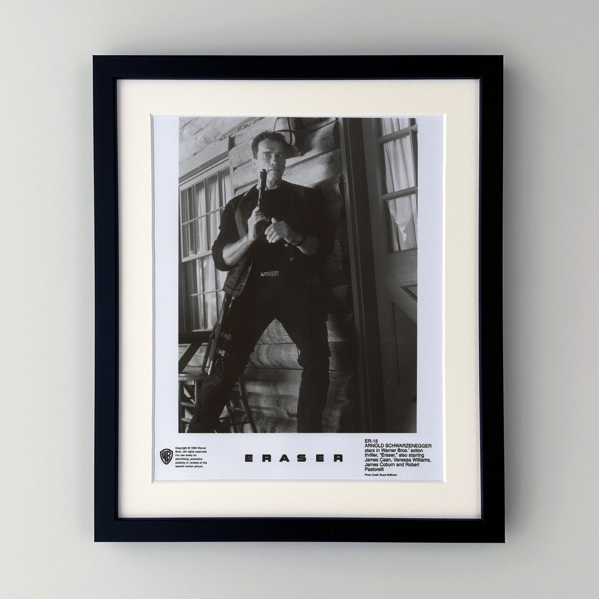 Eraser 1996 Film Movie Press Publicity Still Framed