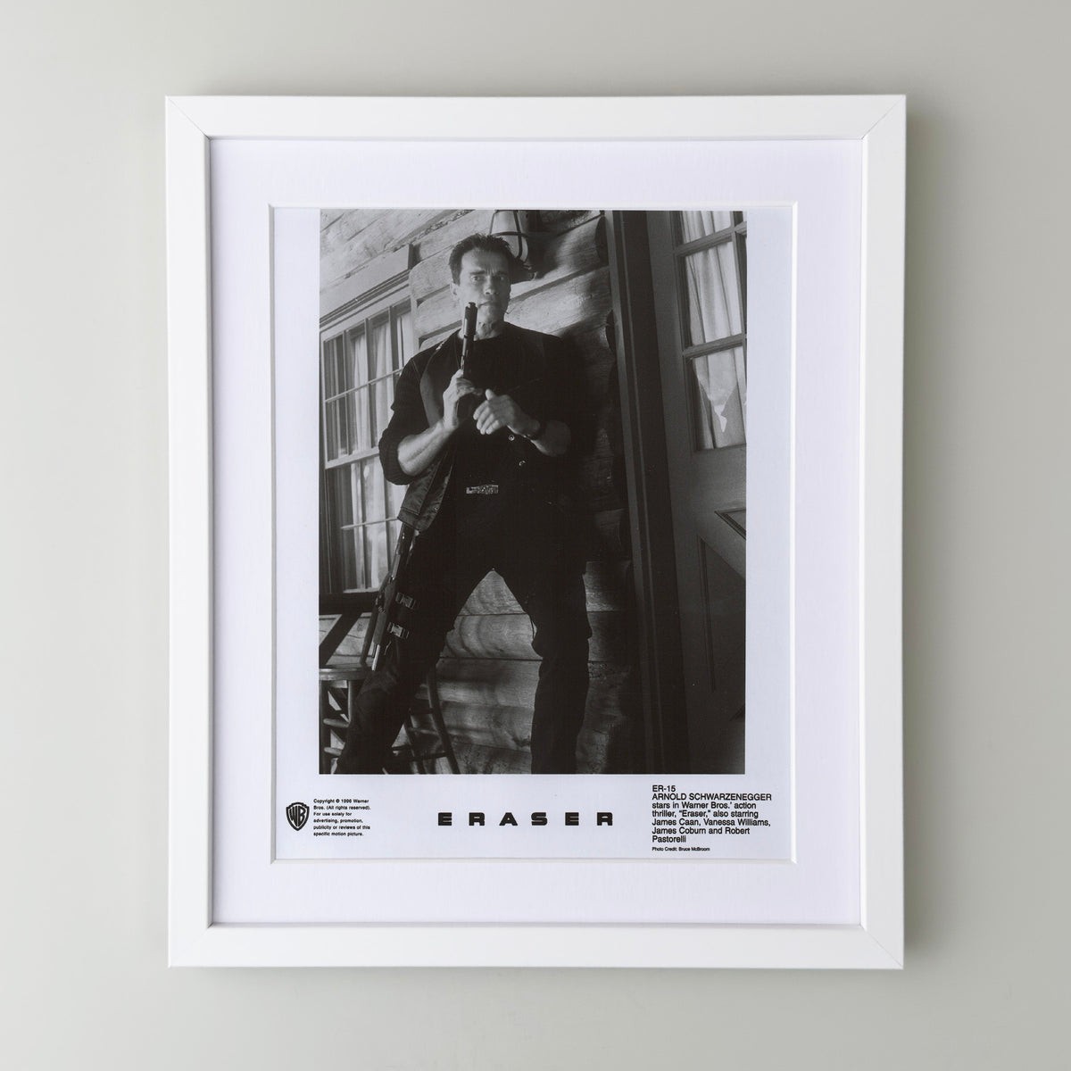 Eraser 1996 Film Movie Press Publicity Still Framed