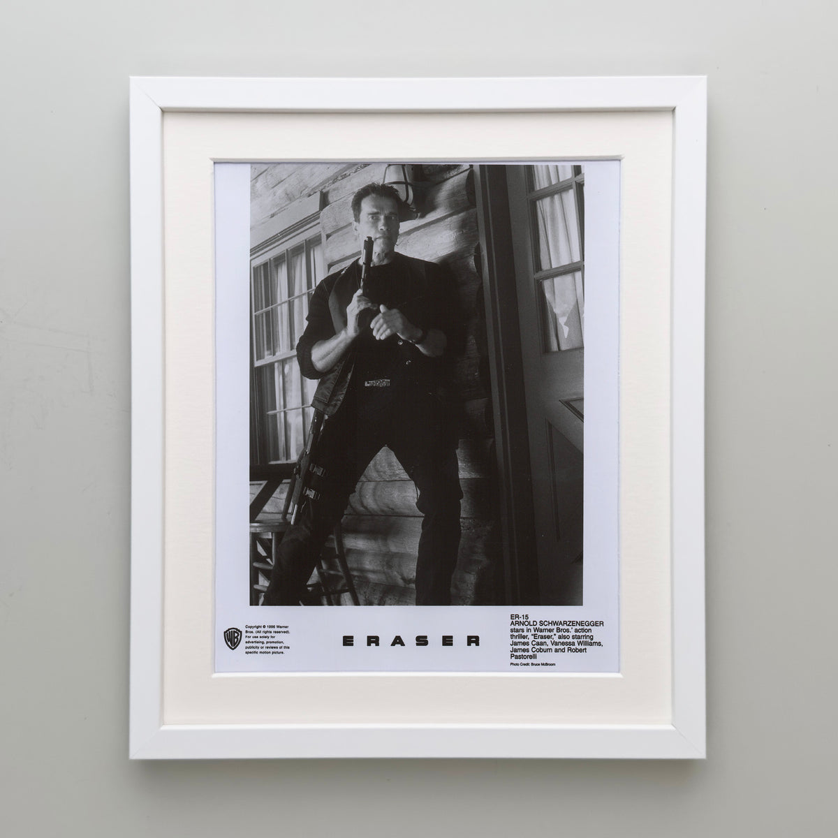 Eraser 1996 Film Movie Press Publicity Still Framed